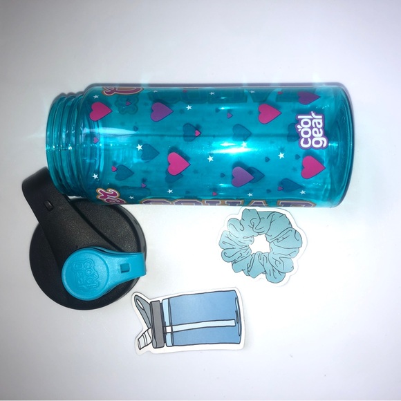 Cheer Squad Water Bottle & Stickers - Picture 2 of 2